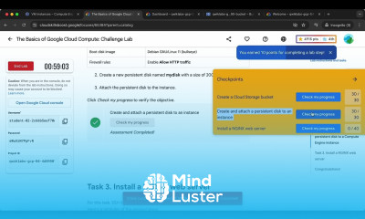 The Basics of Google Cloud Compute Challenge Lab ARC120