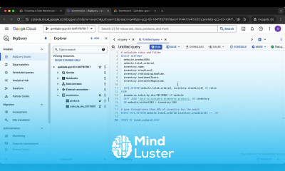 Creating a Data Warehouse Through Joins and Unions GSP413
