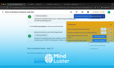 Vertex AI Workbench Notebook Qwik Start GSP076