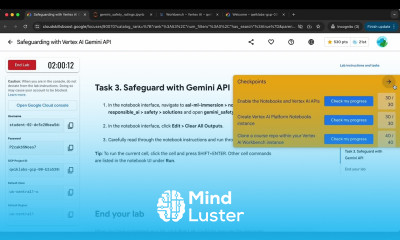 Safeguarding with Vertex AI Gemini API