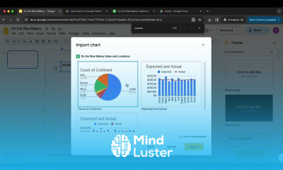Use Charts in Google Sheets GSP1061