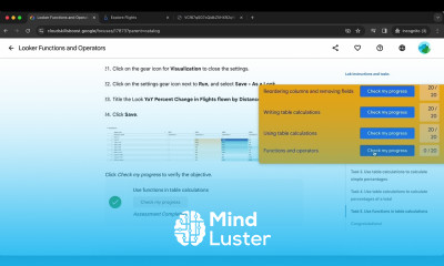 Looker Functions and Operators GSP857
