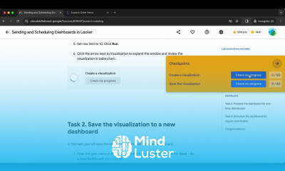 Sending and Scheduling Dashboards in Looker GSP1162