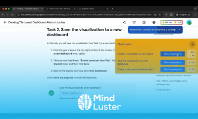 Creating Tile based Dashboard Alerts in Looker GSP1160