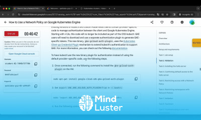 How to Use a Network Policy on Google Kubernetes Engine GSP480