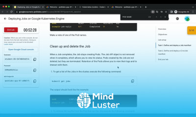 Deploying Jobs on Google Kubernetes Engine