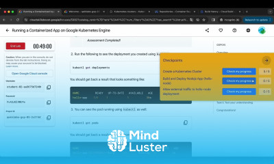 Running a Containerized App on Google Kubernetes Engine GSP015