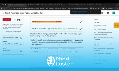Google Kubernetes Engine Pipeline using Cloud Build GSP1077