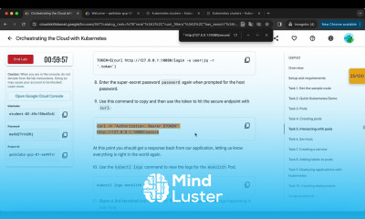 Orchestrating the Cloud with Kubernetes GSP021