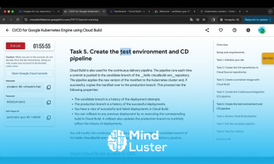 CI CD for Google Kubernetes Engine using Cloud Build
