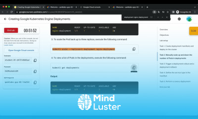 Creating Google Kubernetes Engine Deployments
