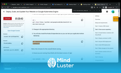 Deploy Scale and Update Your Website on Google Kubernetes Engine GSP663