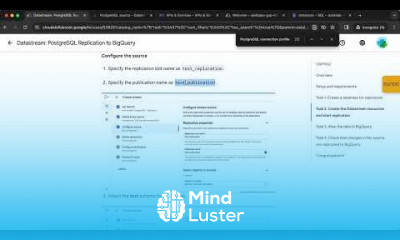Datastream PostgreSQL Replication to BigQuery GSP1052
