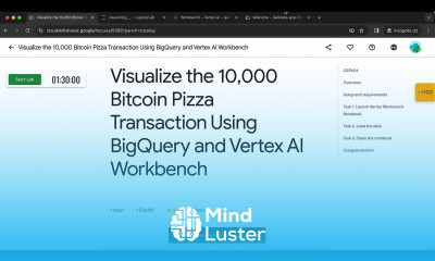 Visualize the 10 000 Bitcoin Pizza Transaction Using BigQuery and Vertex AI Workbench GSP604