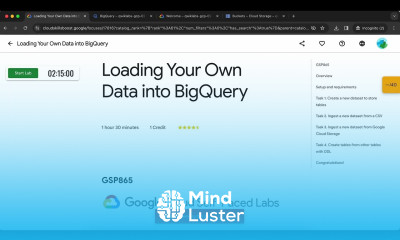 Loading Your Own Data into BigQuery GSP865
