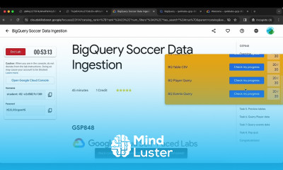 BigQuery Soccer Data Ingestion GSP848