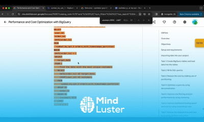 Performance and Cost Optimization with BigQuery GSP266