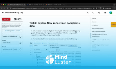 Weather Data in BigQuery GSP009