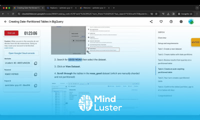 Creating Date Partitioned Tables in BigQuery GSP414