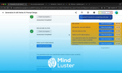 Generative AI with Vertex AI Prompt Design GSP1151