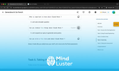 Generative AI Go French ARC109