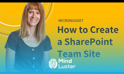 How to Create a SharePoint Team Site