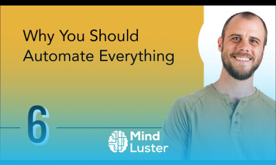 Why You Should Automate Everything