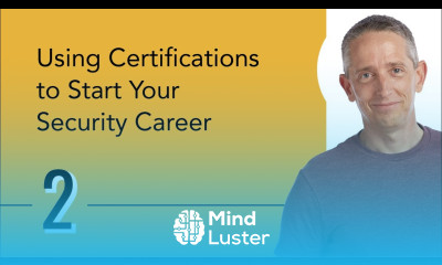 Using Certifications to Start Your Security Career