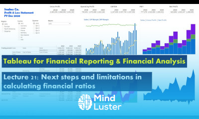 Lecture 21 Next steps and limitations Course Tableau for Financial Reporting FA