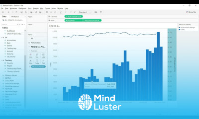 Lecture 26 Income Statement dashboard Sale GP NP Margin Chart Course Tableau for FR FA