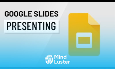 Google Slides Presenting Your Slide Show