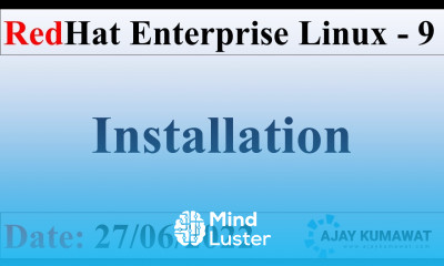RHEL 9 Installation in Hindi RedHat Enterprise Linux 9 RHCSA RHCE RHEL 9 Ajay Kumawat