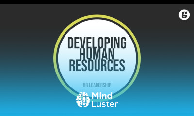 Developing Human Resources