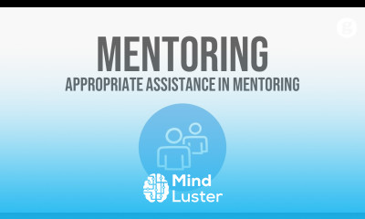 Appropriate Assistance in Mentoring