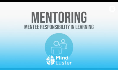 Mentee Responsibility in Learning