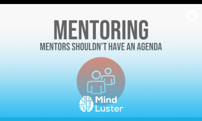 Mentors Shouldn t have an Agenda