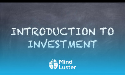 Introduction to Investment【Dr Deric】