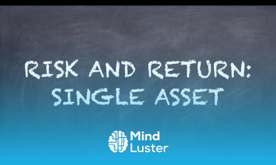 Risk and Return Single Asset【Dr Deric】