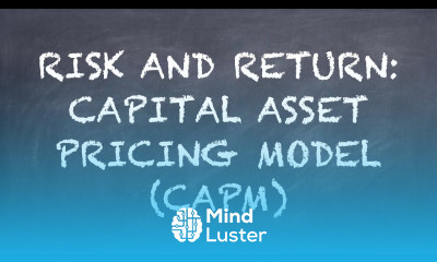 Risk and Return Capital Asset Pricing Model CAPM 【Dr Deric】