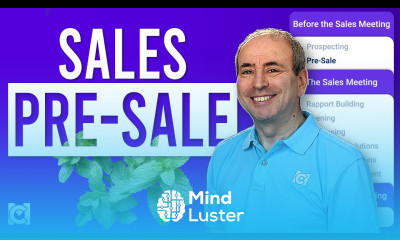 Pre Sales Activities Sales Process Part 2 of 9