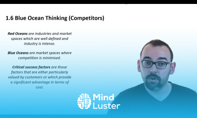 1 6 Blue Ocean Thinking Competitor Analysis
