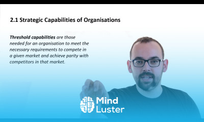 2 1 Strategic Capabilities of Organisations