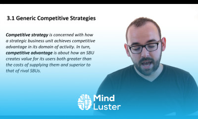 3 1 Generic Competitive Strategies