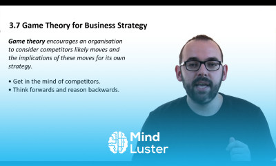 3 7 Game Theory for Business Strategy