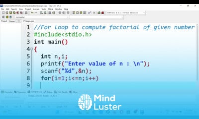 11 Finding the Factorial of a Given Number A Step by Step Guide in C Programming