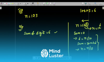 19 sum digits using function