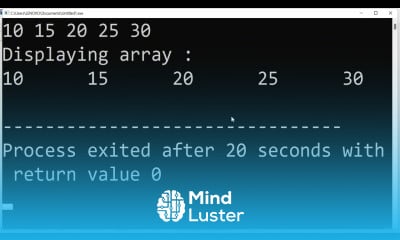 Learn 29 Run Time Initialization Finding the Sum of Elements in an ...