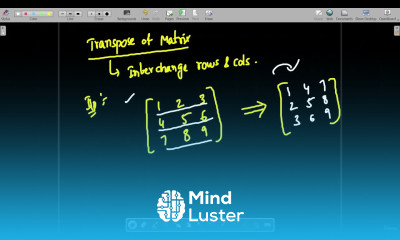 34 Working with 2D Arrays and Matrices Essential Programs and Operations in C