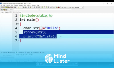38 Finding the Reverse of a String in C Essential String Manipulation Technique