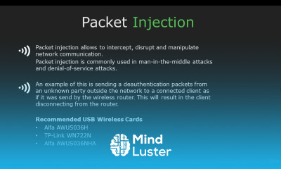 1 Packet injection and monitor mode